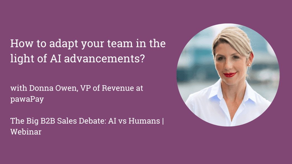 How to adapt your team in the light of AI advancements - masterclass