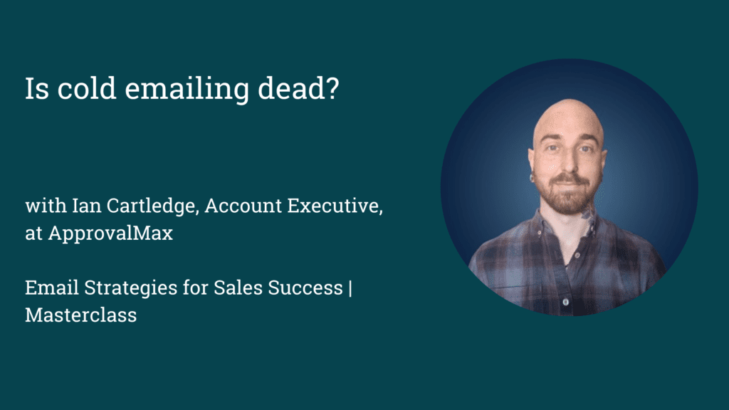 Is cold emailing dead?