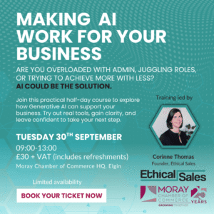 Making AI Work for Your Business with Moray Chamber of Commerce
